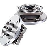 ECCPP Pair of 2 New Complete Front Wheel Hub Bearing Assembly 4 Lugs w/ABS for 2002-2009 Mini Cooper Compatible with 513226