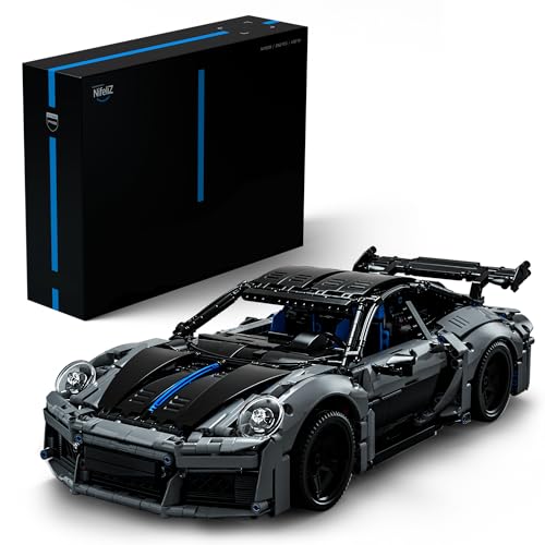 Nifeliz Auto-Modellbausatz für Erwachsene Technique Sportwagen Klemmbausteine Auto Geschenk zum Sammeln Sammlerstücke für Zuhause oder das Büro (2362 Teile NF10328)