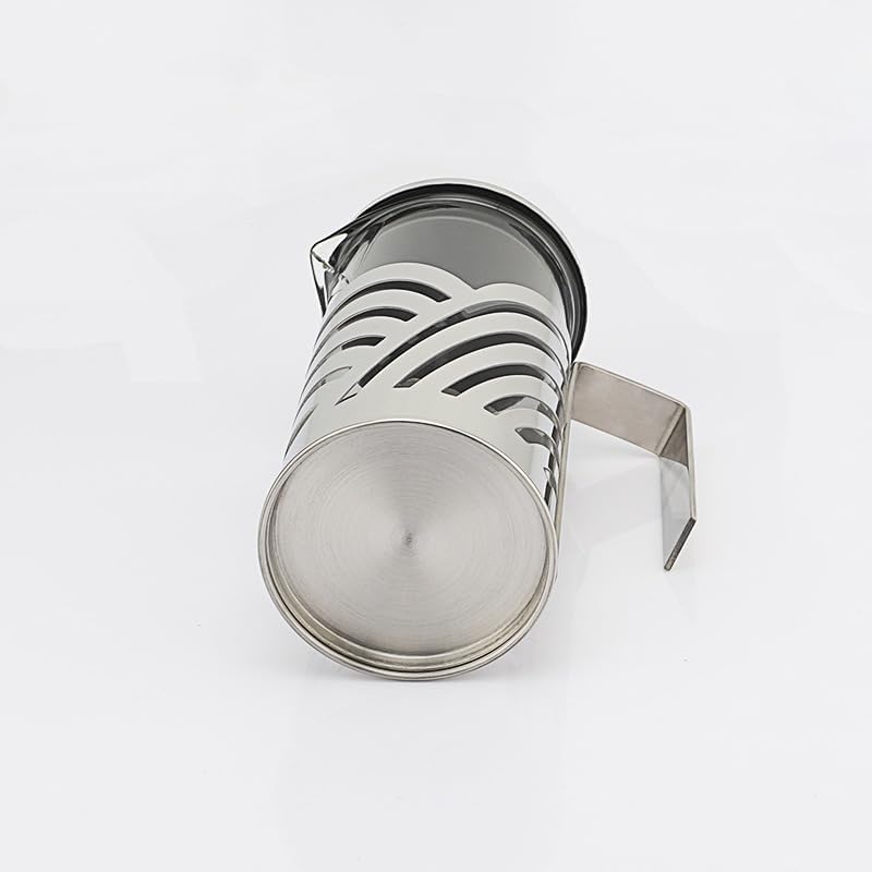 Coffee maker Hand made coffee maker High temperature resistant high boron glass tea maker Press teapot Filter pre, Stainless Steel Filter System & Heat Resistant Borosilicate Glass. (1000ML)