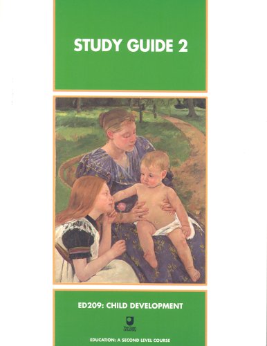 Child Development: Study Guide 2 for Use with 