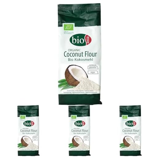 BIOASIA Bio Kokosmehl, 250 g, glutenfrei