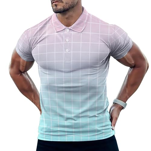 Polo de golf pour homme anti-transpiration contre la chaleur du green
