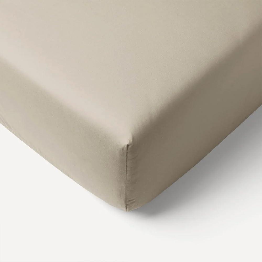 Mon PTIT Dodo Jersey Fitted Sheet 40 x 80 cm Sand