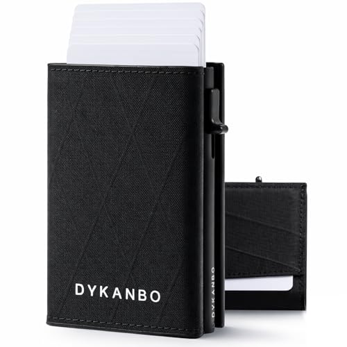 Cartera Tarjetero Hombre Pequeño Pop-Up RFID/NFC Aluminio y Tejido Rhombex - Cartera Hombre Pequeña Slim con Ventana DNI, Bolsillo Contactless, Caja de Regalo, 98x65x18mm, hasta 11 Tarjetas y Billetes Cartera Tarjetero Hombre Pequeño Pop-Up RFID/NFC Aluminio y Tejido Rhombex - Cartera Hombre Pequeña Slim con Ventana DNI, Bolsillo Contactless, Caja de Regalo, 98x65x18mm, hasta 11 Tarjetas y Billetes