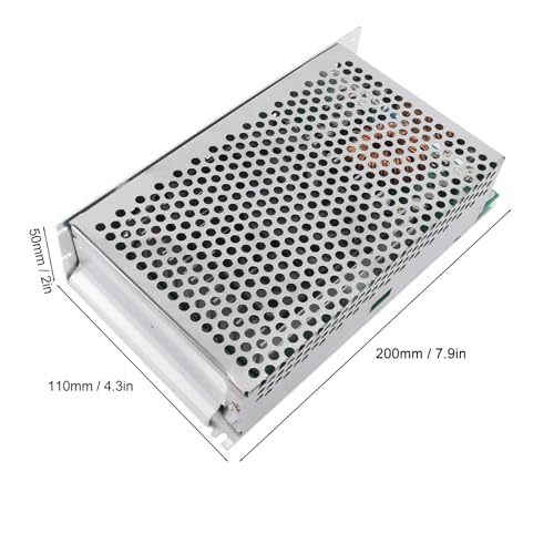 DC to DC Buck Module, Aluminum Alloy 1500W 50A High Power DC Buck Transformer Adjustable Voltage Regulator Converter 25‑90V Input 2.5‑60V Output for Auto, Electrical2