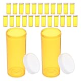 Garneck 25 Stück Pillenfläschchen Kleine Medikamentenbox mit Sicherem...