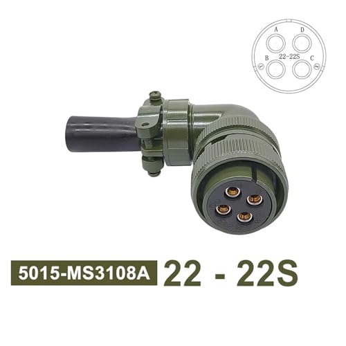 Connecteurs circulaires MS3102A robustes avec boîtier aluminium
