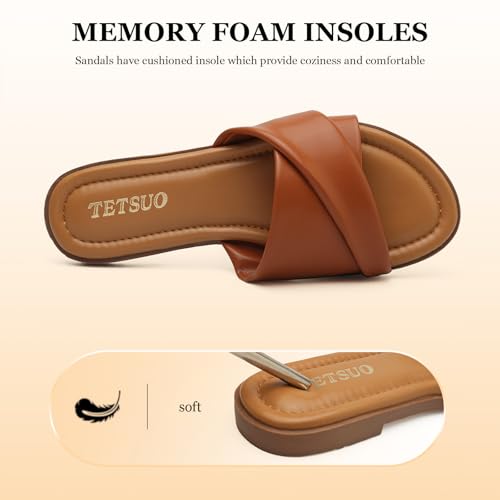 Sandales plates de cérémonie TETSUO chaussures légères de vacances - 5