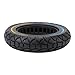 RiToEasysports Electric Scooter Solid Tire, 10x2.125 Rubber Front Rear Tubeless Wheels Tyre for M4 for M365 Electric Scooter