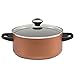 Paula Deen Signature Dishwasher Safe Nonstick Cookware Set / Pots and Pans Set - 11 Piece, Copper