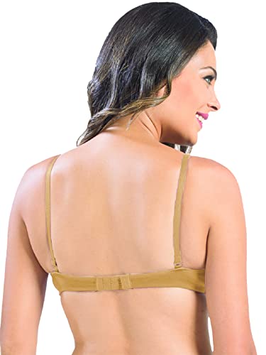 Image of SONARI Women's Non-Padded T-Shirt Bra | Wire-Free, Medium Coverage, Comfortable Polyester-Cotton Blend Fabric | Adjustable Straps, Ideal for Sports Catwalk