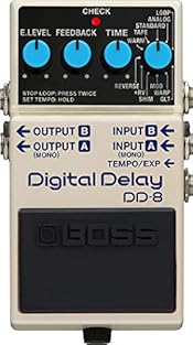 The most advanced BOSS compact series delay ever Eleven versatile modes include basic digital delay, vintage echoes, shimmer, mod, looper, and more Looper offers up to 40 seconds of recording time, overdub capability, and three-pedal operation with e...