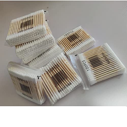 500 | Bastoncillos Biodegradables |Bastoncillos Orgánicos | Bastoncillos para Oídos de Bambú | Bastoncillos Ecológicos | Palillos Limpiadores de Oídos | Bastoncillos de Madera Cover