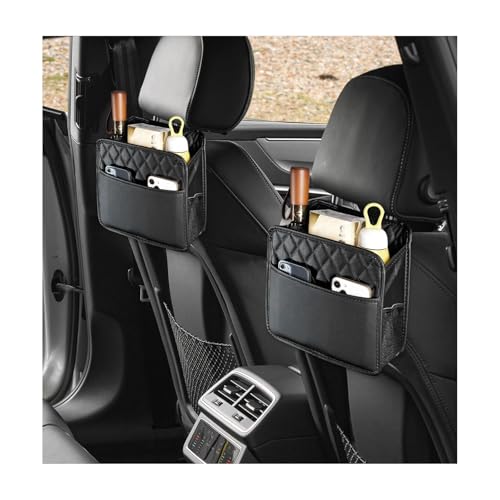 Leather Hanging Backseat Organizer