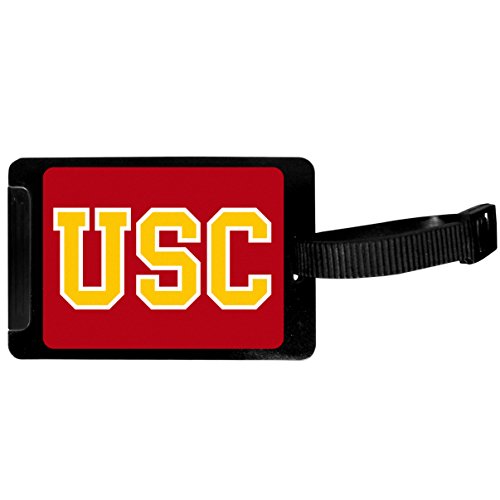 Siskiyou Sports Unisex NCAA USC Trojans Luggage Tag, Black, 3.25"