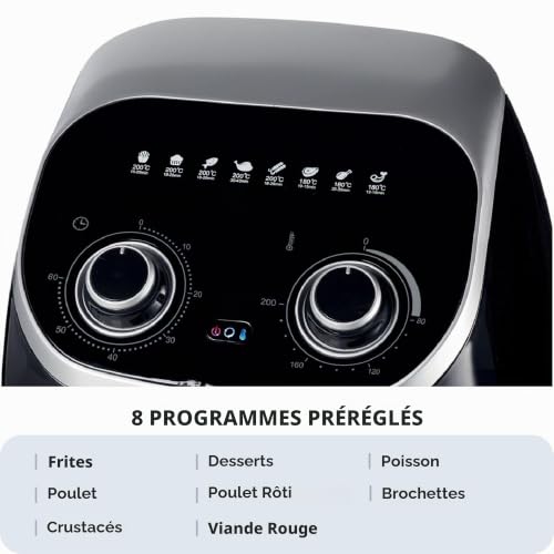 Friteuse À Air Chaud Ariete 4619 – 11L, 2000W, Multifonction - vue 9
