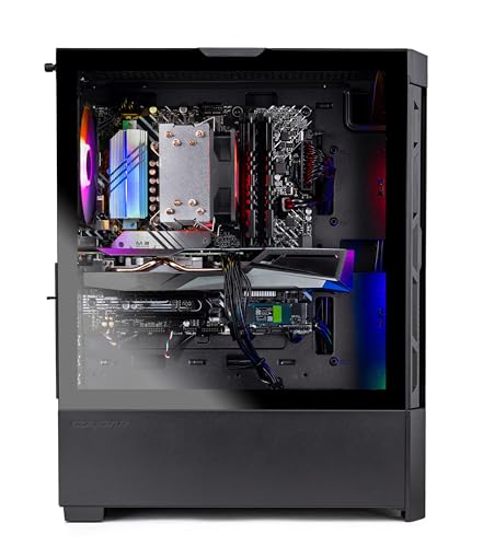 Image of Skytech Gaming Blaze4 Mini Gaming PC, Intel i5 14400F 2.5GHz, NVIDIA RTX 5060 Ti 8GB VRAM, 1TB NVMe SSD, 16GB DDR4 RAM 3200, 650W Gold PSU, Wi-Fi 5, Windows 11, Desktop