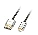 Produktbild LINDY 41681 CROMO - Slim High Speed HDMI Kabel mit Ethernet - Typ A/D - 1m