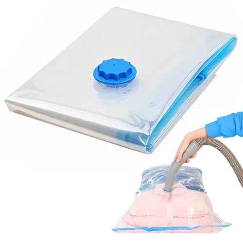 Generise Strong Vacuum Storage Compression Bags VAC Space Saving Compressed Bag Vacuum Travel Pack Saver 1 pack 50cm x 70cm