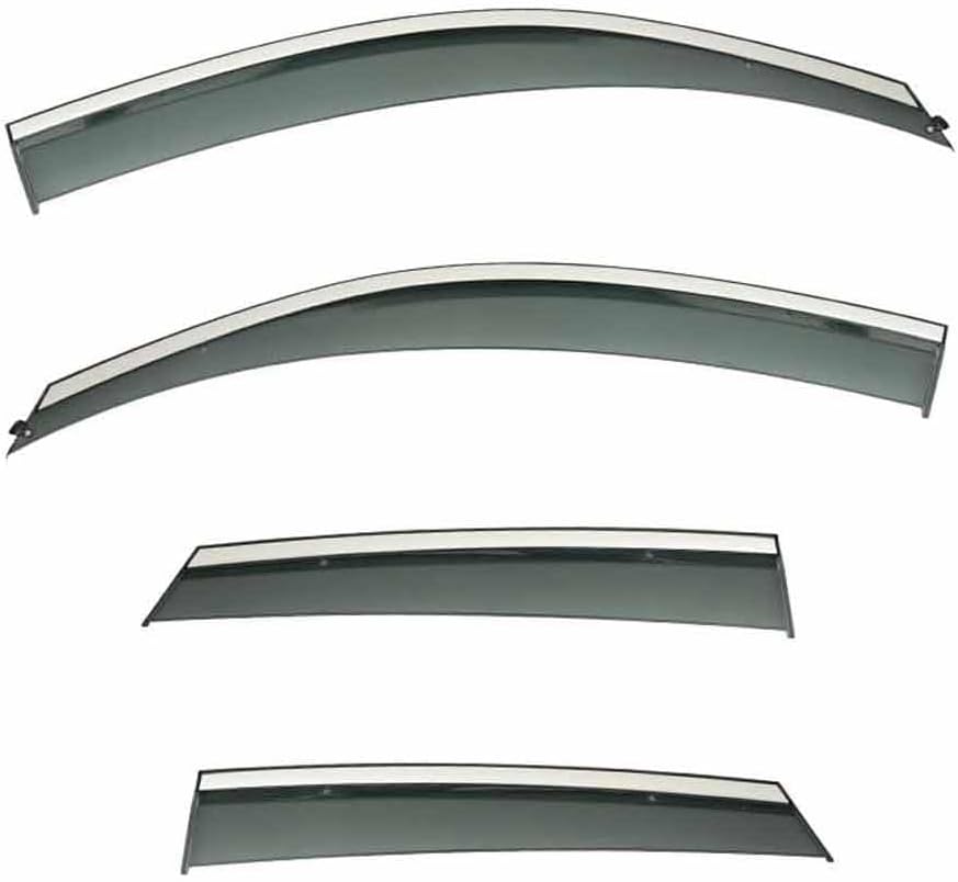 Car Windshield Rain Guards for Audi Q3 Sportback MK2-F3 2020, Front Rear Window Wind Deflectors Visors Waterproof Deflector Windows Exterior Accessories