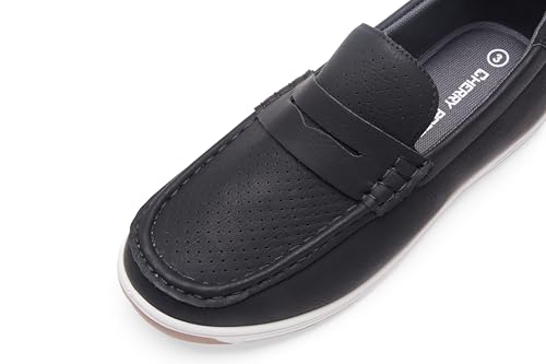 Image of Boys Loafers Kids Casual Boat Shoes School Boys Dress Shoes