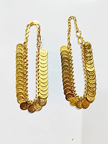 laddu Gopal mala/laddo Gopal Coin mala/laddu Gopal Ginny mala (Set of 2) (Size 3no,4no,5no,6no) RK_448