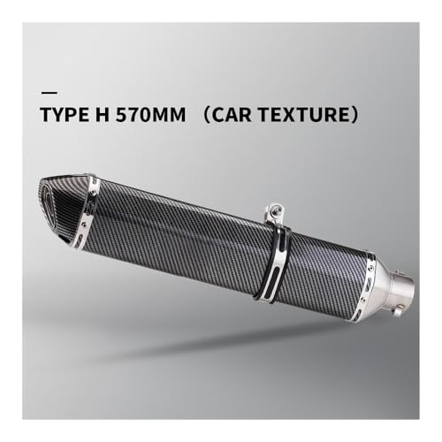 Silencieux moto tout-terrain 570mm pour remplacer le pot d'origine usé de votre moto - 2