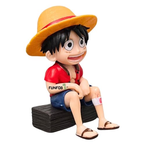 Image of Blue Aura Luffy Action Figure Height-9cm Collectible for Kids & Adults Gifting | Lu-fy Bandg