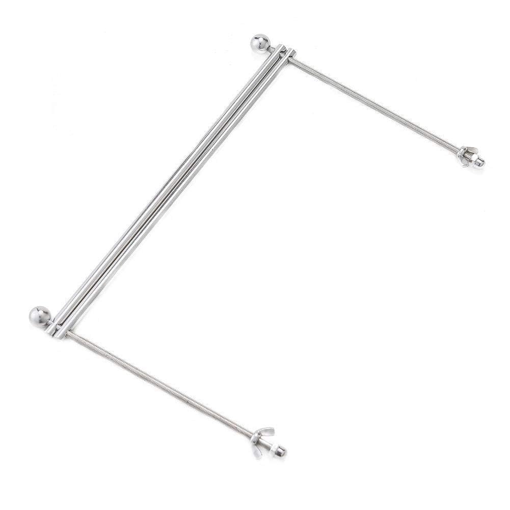 Barre d'écartement BDSM en acier inoxydable, contraintes de bondage du sein, pilier de poitrine réglable, torture du sein, pince de poitrine en métal, jouets sexuels, barre d'écartement for fem