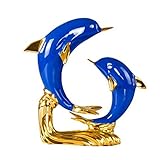 NYKK Ornamento de Escritorio Decoración Moderna del Equipamiento casero Tabla Dolphin Ornamento Artes y Oficios artesanías decoración