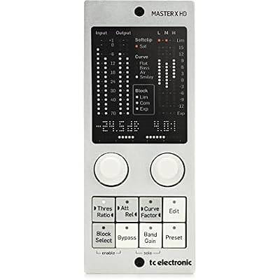 TC Electronic Master X HD-DT Multiband Dynamics Processor Plug-in with Dedicated Hardware Controller