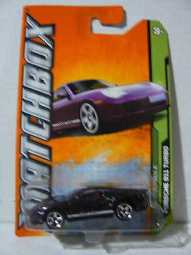 Porsche 911 Turbo Matchbox MBX Jungle miniature violette de collection