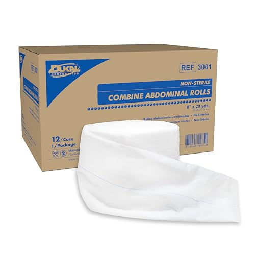 Rouleaux ABD Dukal 3001 soulager les plaies avec ce pansement 20,3 cm