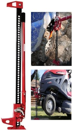 STREND PRO Farm Jack Hi-Lift | Binda per Fuoristrada | Sollevatore Universale a Cremagliera | Dispositivo di Sollevamento, Car jack | Sollevatore per Auto e Veicoli | Accessori Trattore