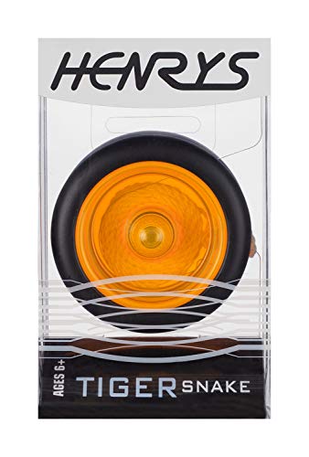 Henrys A00030-1213 Yo- Yo Tiger Snake Ø 61 mm, B 27 mm, 50 g, zw/oranje (gesorteerde kleuren) - Image 4