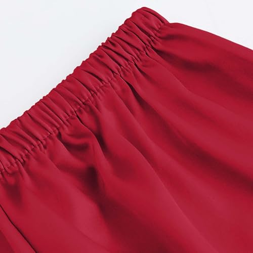 Teen Girls 𝐒ilk 𝐏ajama Set Short Sleeve Satin 𝐏ajamas Button Down Sl𝐞epwear for Girls 𝗦nug (RD2, 13-14 Years)4