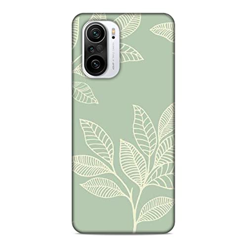 Image of Printed Mobile Back Hard Case Cover for Xiaomi Redmi 11X / Xiaomi Redmi 11X Pro /Xiaomi Redmi K40 | Leaves, Sketch, White Leaves A-2192