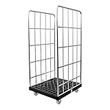 MULTITALENT: Der Rollbehälter ist durch seine Eigenschaften für viele unterschiedliche Tätigkeiten einsetzbar. So ist er zum Beispiel hervorragend zum Kommissionieren, Transportieren und Lagern in der Logistik, oder zur Aufbewahrung gelber Säcke in der Werkstatt einsetzbar.