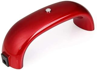 Stainless Steel 9W Lamp Nail Lamp USB Mini Nail Gel Dryer Lamp Professional Manicure Lamp Cabin Nail Gel (Color : Rosso)