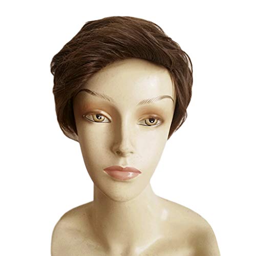 FAKEME 1 Pc Homem Homens Masculino Desgaste Diário Cabelo Resistente Ao Calor Peruca Completa Cospla