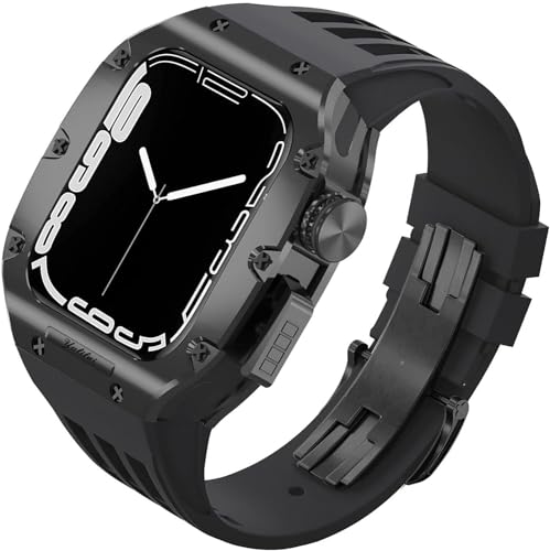 Kit modification luxe Apple Watch en alliage de titane type RM par INFRI