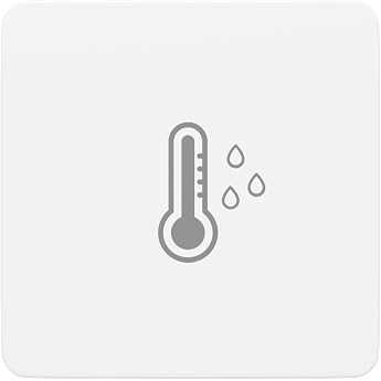 THIRDREALITY Zigbee Temperature and Humidity Sensor Lite Intelligent Thermometer and Hygrometer Hub Required Compatible with Echo Devices with Zigbee Hub Home Assistant SmartThings Homey