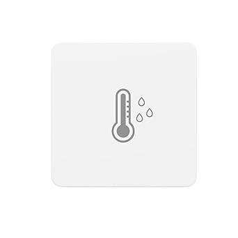THIRDREALITY Zigbee Temperature and Humidity Sensor Lite,Smart Thermometer and Hygrometer, Hub Required,Compatible with Echo Devices with Zigbee Hub Built-in,Home Assistant,SmartThings,Homey,Hubitat