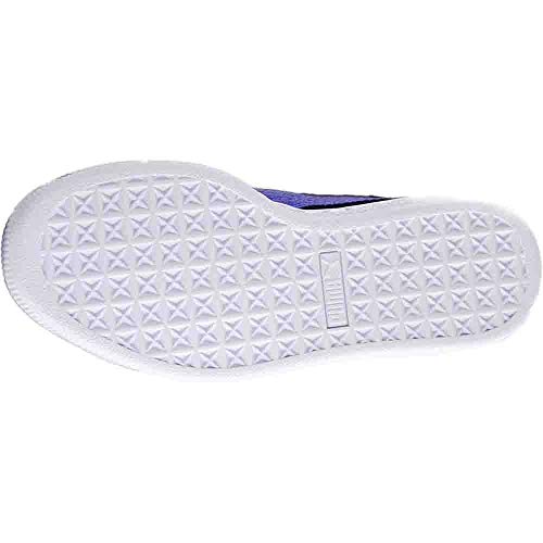 Image of PUMA Kids Girls Suede Heart Lace Up Sneakers Shoes Casual