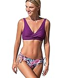 Traje de baño sexy para mujer, colores vivos y estilo modesto, perfecto para ti si te gusta la playa, en piscinas, cruceros, tomar el sol, otras ocasiones o donde tu corazón lo desee.