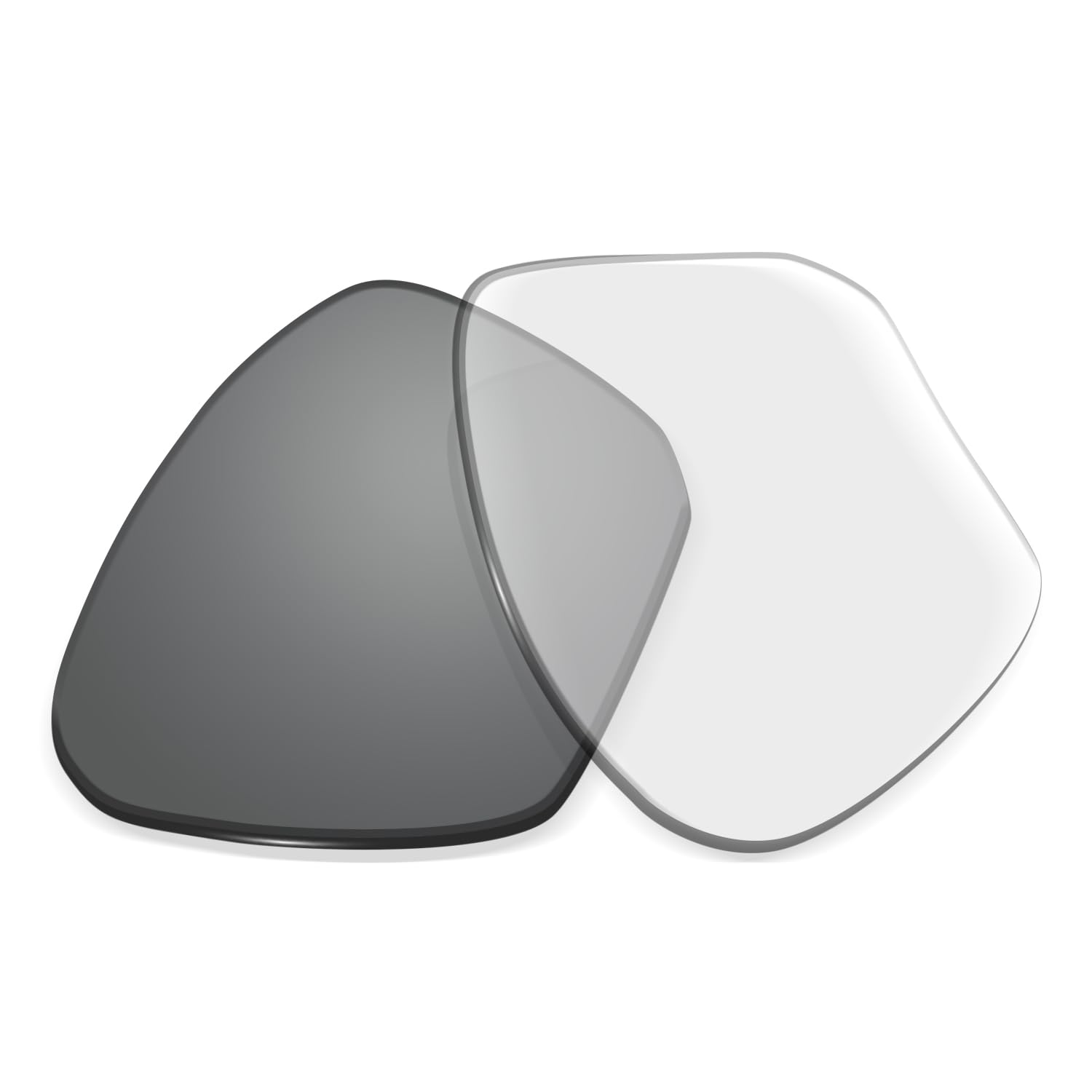Lentes de repuesto de 1,5 mm compatibles con gafas de sol Oakley Targetline OO9397, antiarañazos y resistentes a los impactos