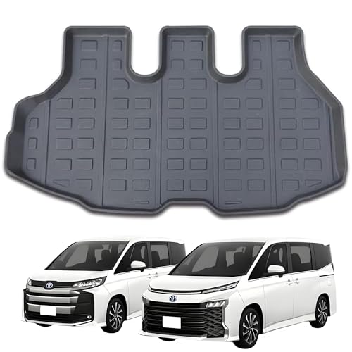 CORSA 90系 NOAH VOXY ノア ヴォクシー 専用 3D ラゲッジマット 上段 フロアマット カーゴマット トランクマット 90 新型 ラゲッジ ラゲージ トランク 防水 防汚 傷防止 カバー トレー 内装 ゴムマット アクセサリー 新車 (9
