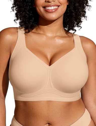 Soutien-gorge sans couture contre les irritations bonnet grande taille confortable