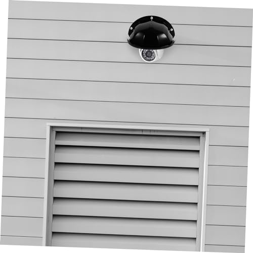Techo de protección para cámaras exteriores resistente al sol visera de seguridad pack de 4 3