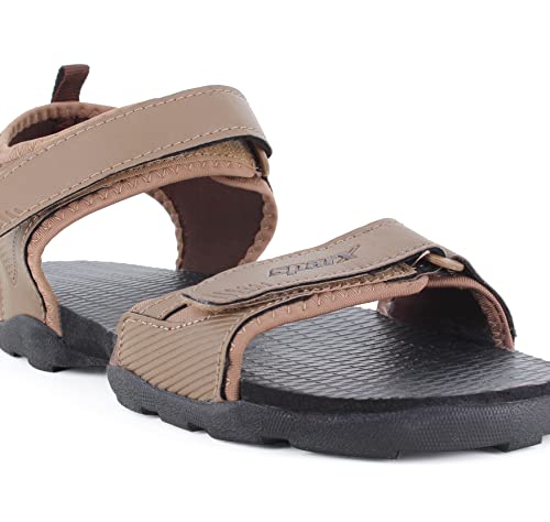 Image of Sparx Men's Sandal, Camel Brown, 6 UK
